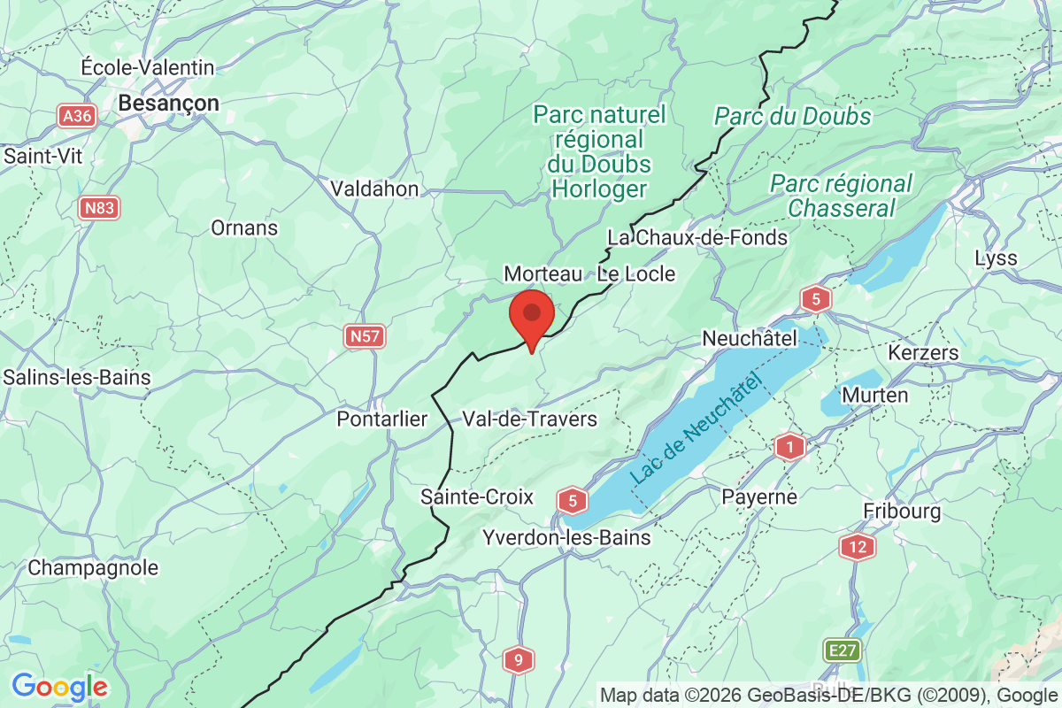 Prévisualisation de la carte