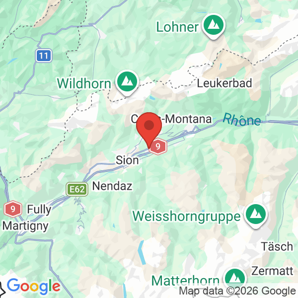 Prévisualisation de la carte