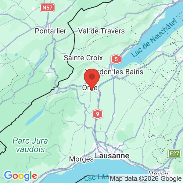 Prévisualisation de la carte