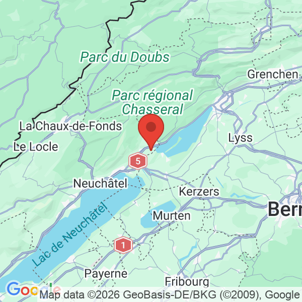Prévisualisation de la carte