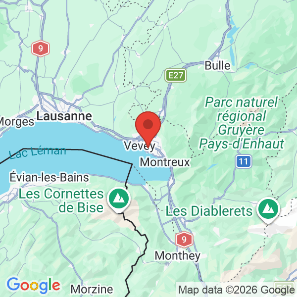 Prévisualisation de la carte