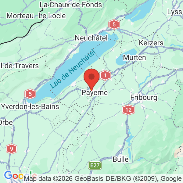 Prévisualisation de la carte