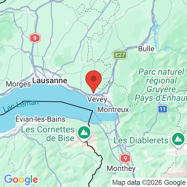 Prévisualisation de la carte