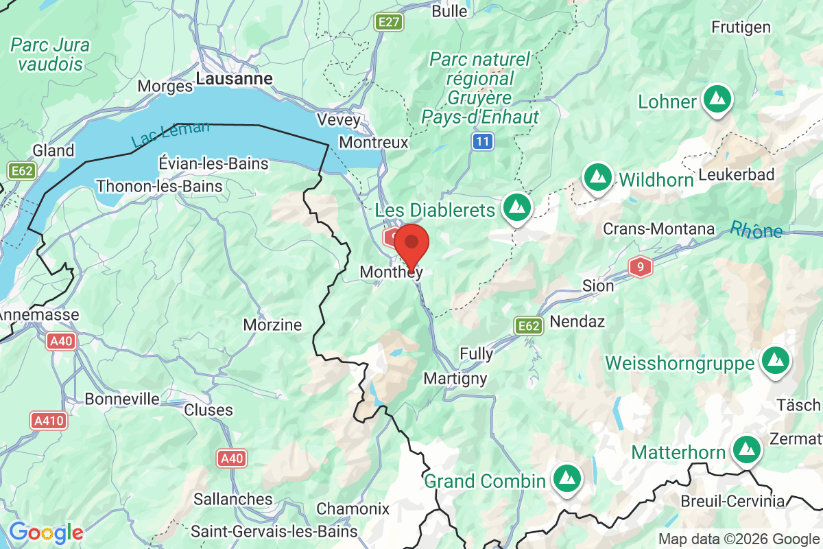 Prévisualisation de la carte