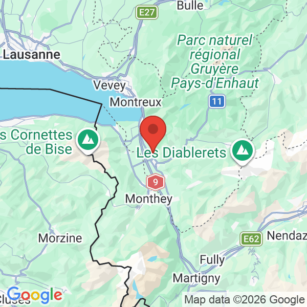 Prévisualisation de la carte