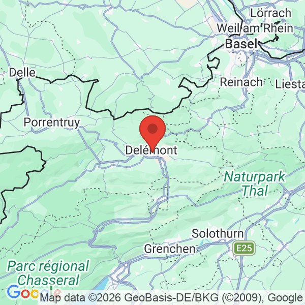 Prévisualisation de la carte