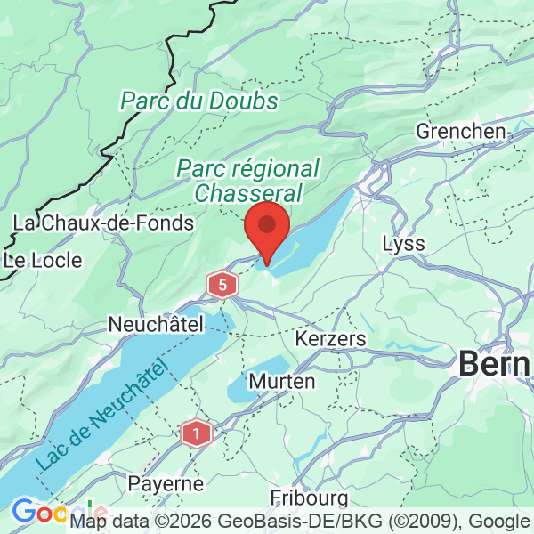Prévisualisation de la carte