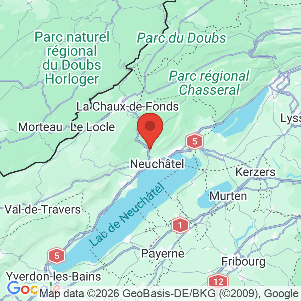 Prévisualisation de la carte