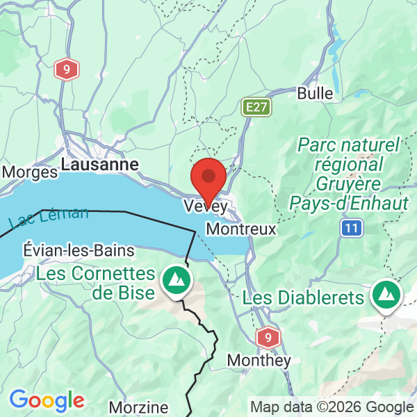Prévisualisation de la carte