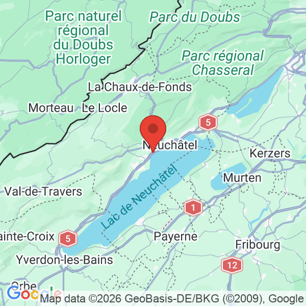 Prévisualisation de la carte