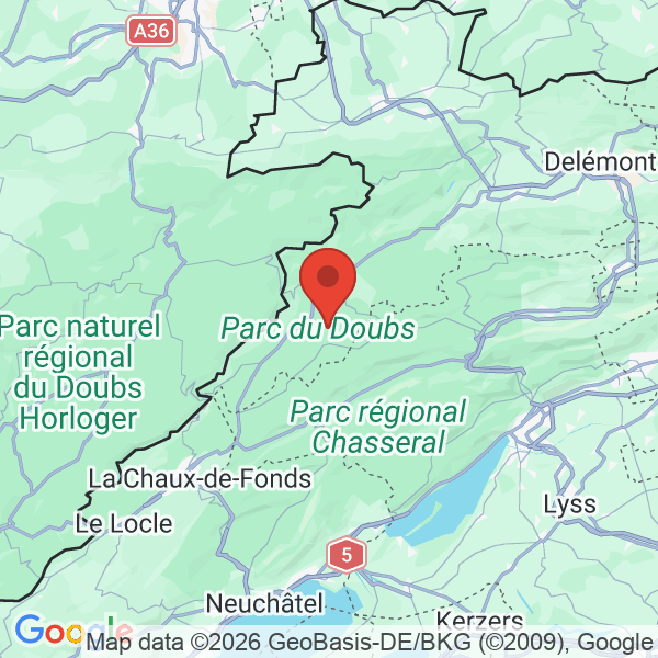 Prévisualisation de la carte