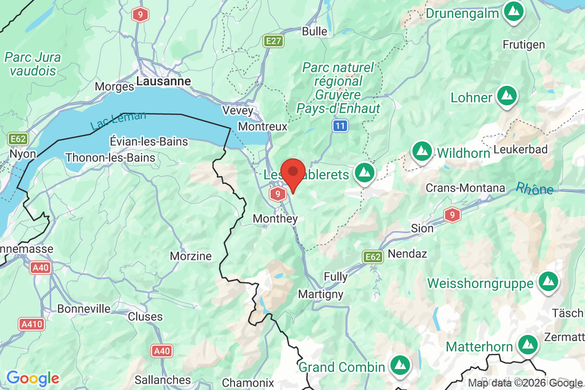 Prévisualisation de la carte