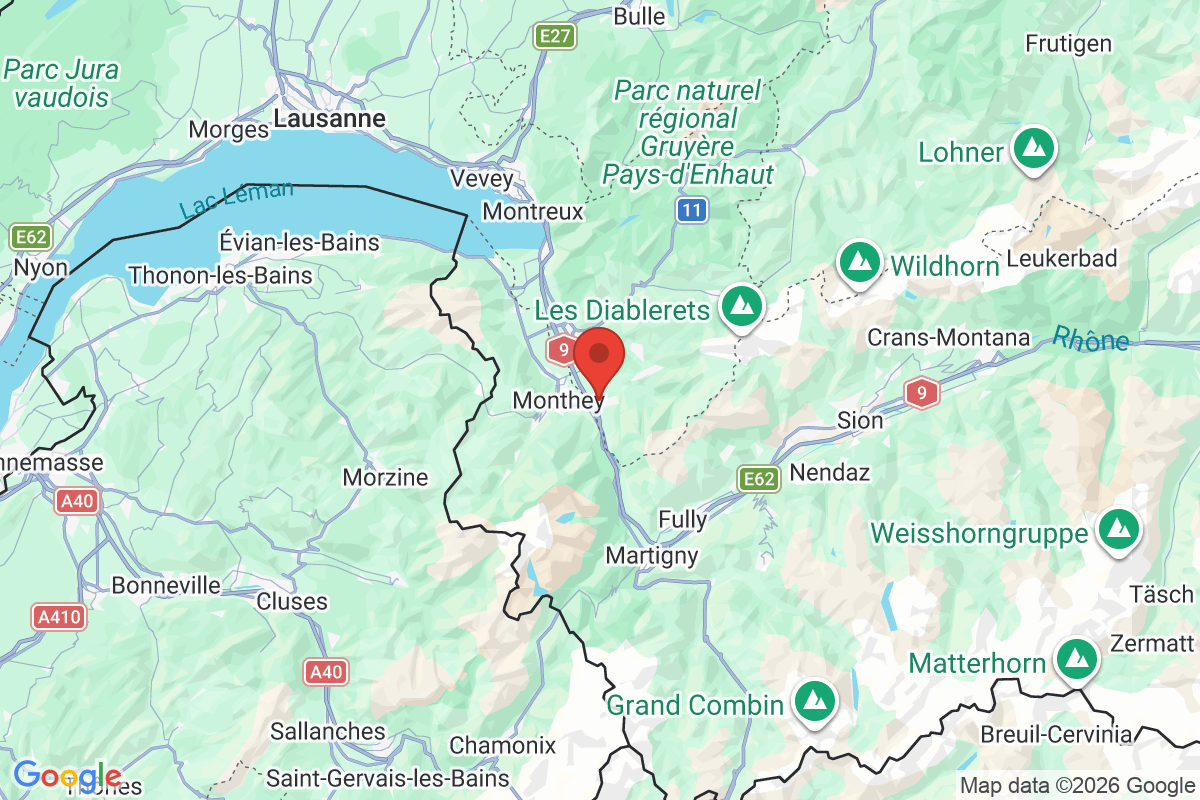 Prévisualisation de la carte