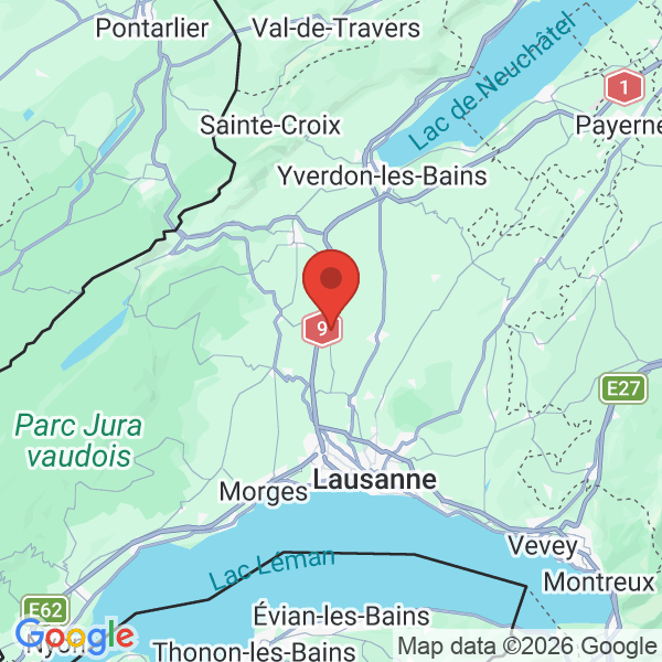 Prévisualisation de la carte