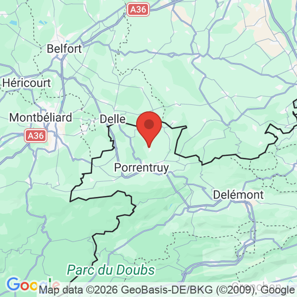 Prévisualisation de la carte