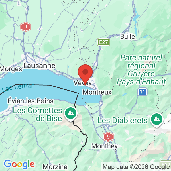 Prévisualisation de la carte