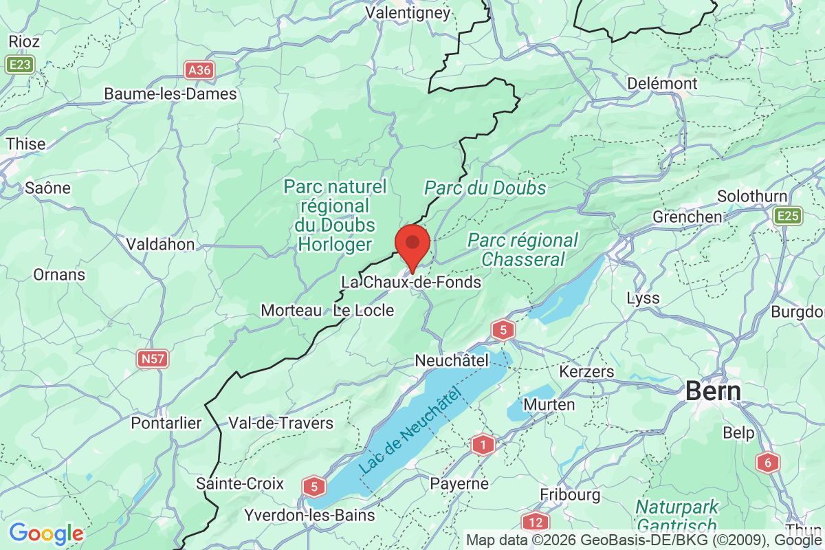 Prévisualisation de la carte