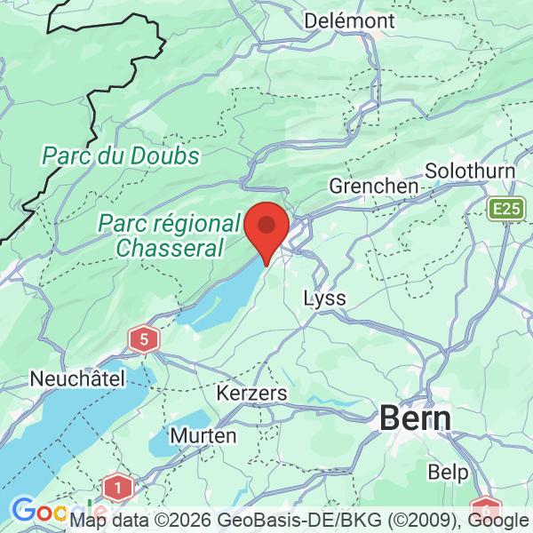 Prévisualisation de la carte