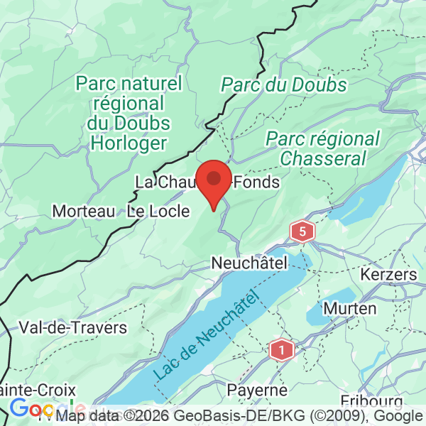 Prévisualisation de la carte
