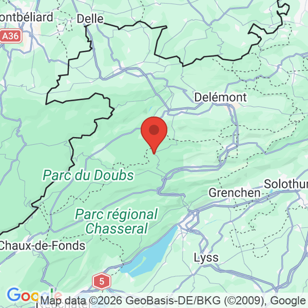 Prévisualisation de la carte