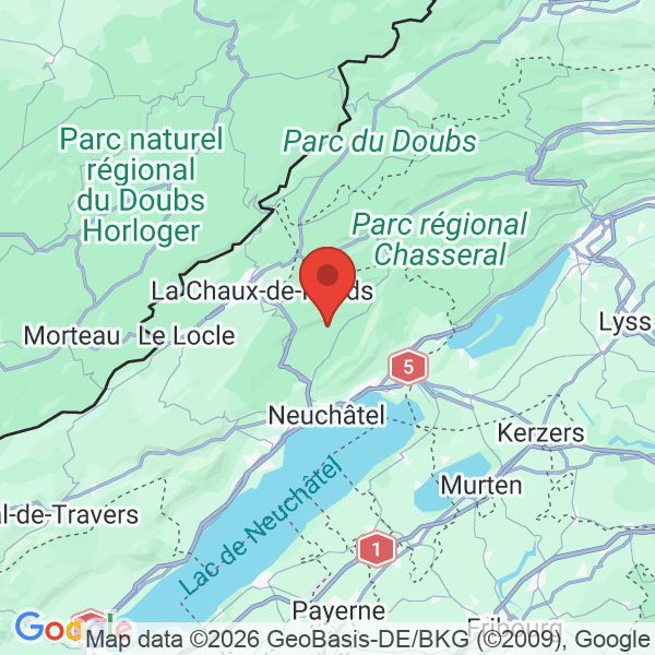 Prévisualisation de la carte