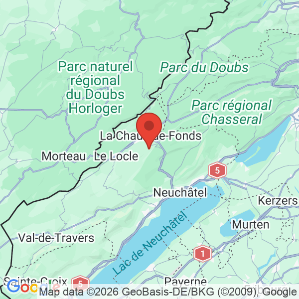 Prévisualisation de la carte