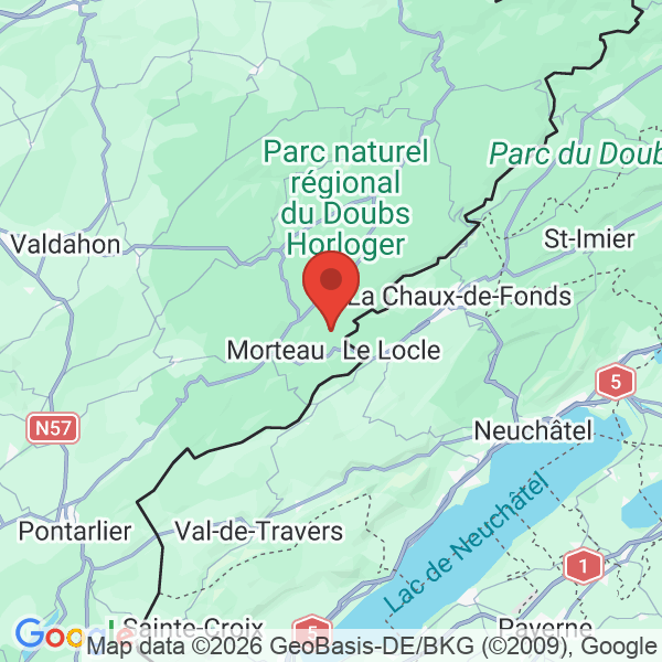 Prévisualisation de la carte