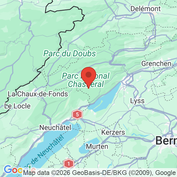 Prévisualisation de la carte