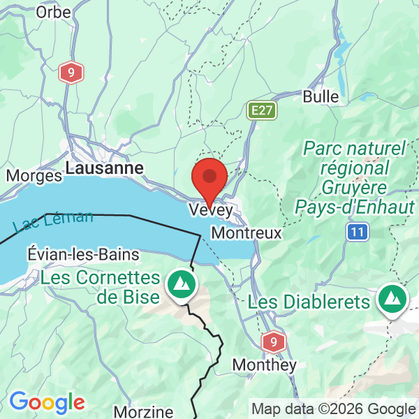 Prévisualisation de la carte