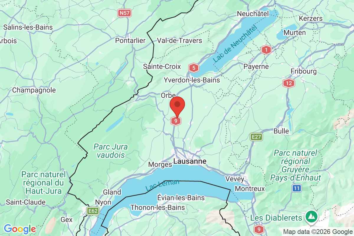 Prévisualisation de la carte