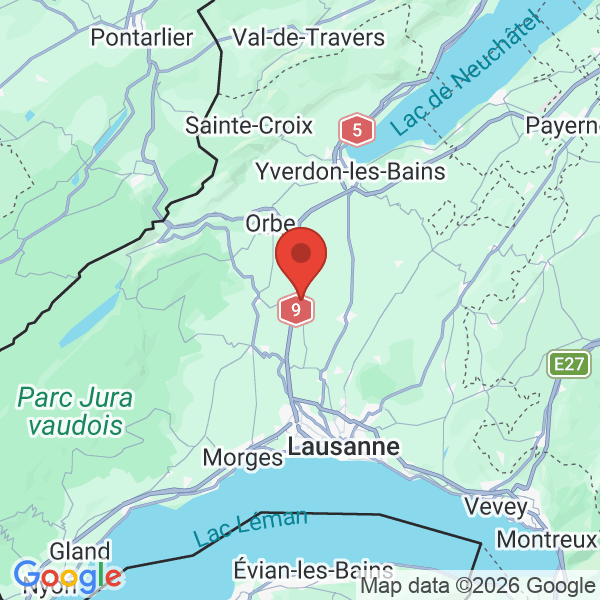 Prévisualisation de la carte