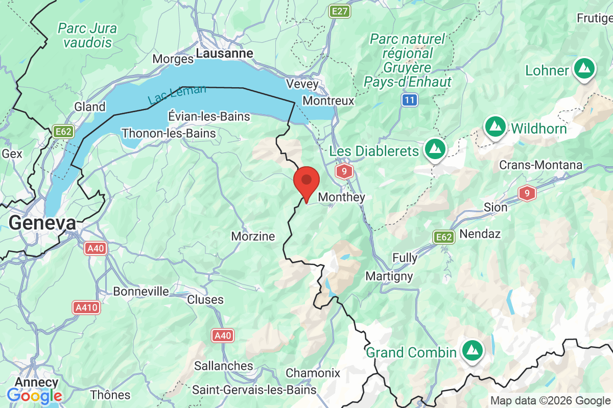 Prévisualisation de la carte