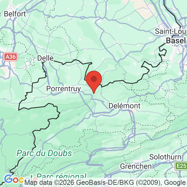 Prévisualisation de la carte