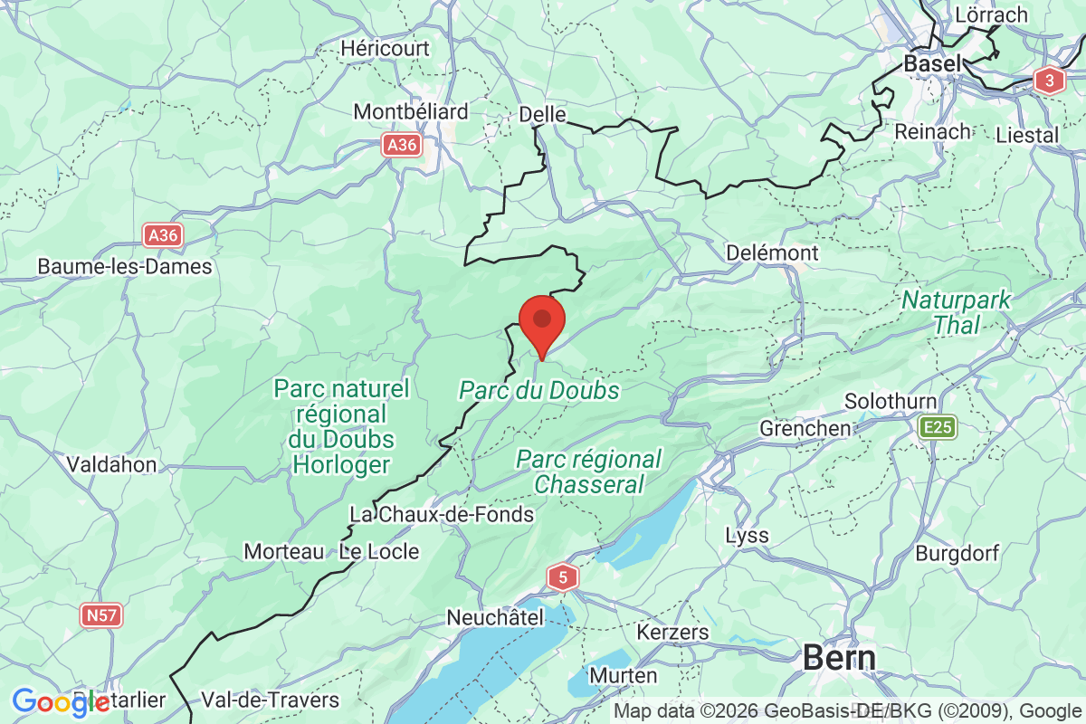 Prévisualisation de la carte