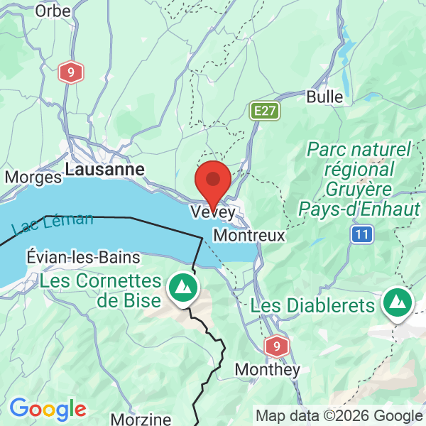 Prévisualisation de la carte