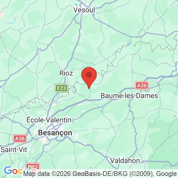 Prévisualisation de la carte