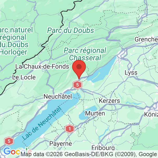 Prévisualisation de la carte