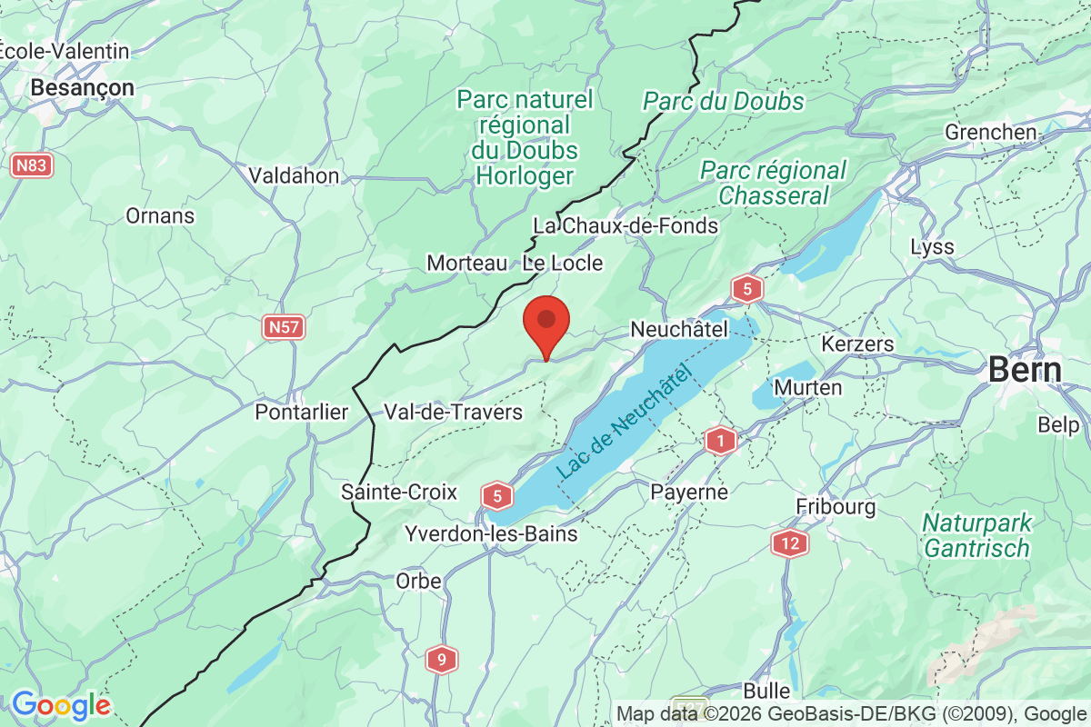 Prévisualisation de la carte
