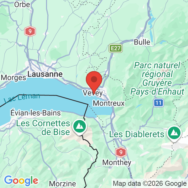 Prévisualisation de la carte