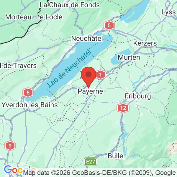 Prévisualisation de la carte
