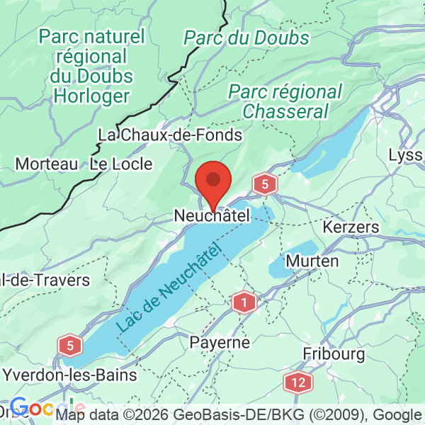 Prévisualisation de la carte