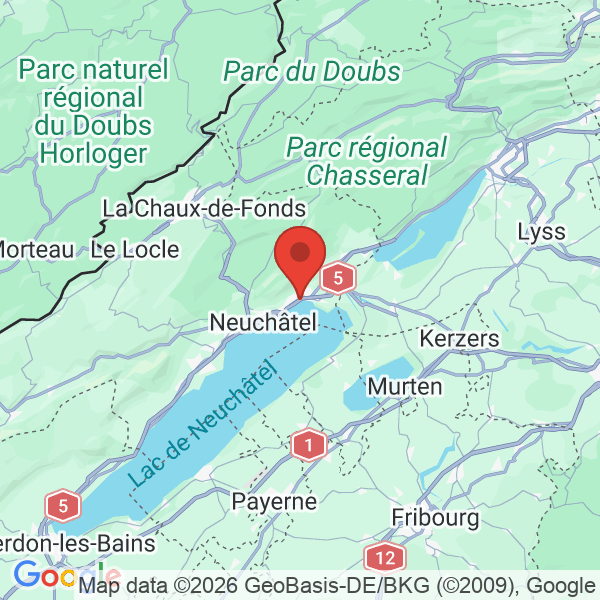 Prévisualisation de la carte