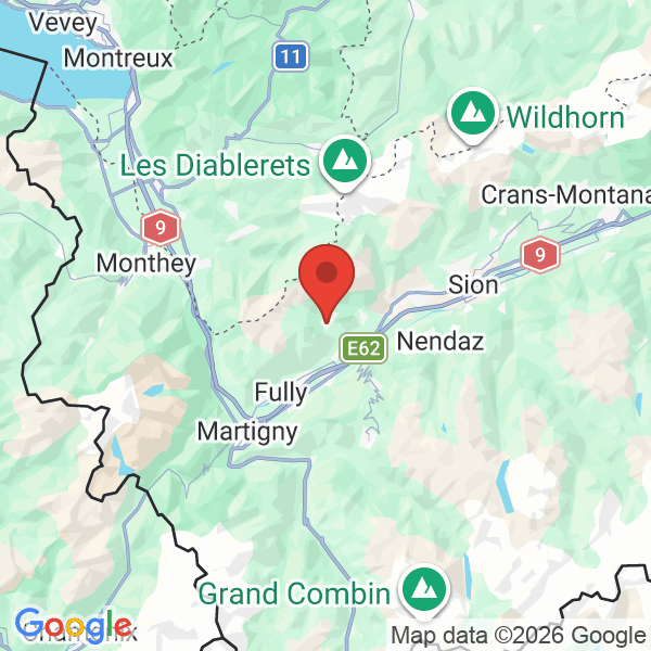 Prévisualisation de la carte