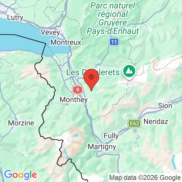 Prévisualisation de la carte