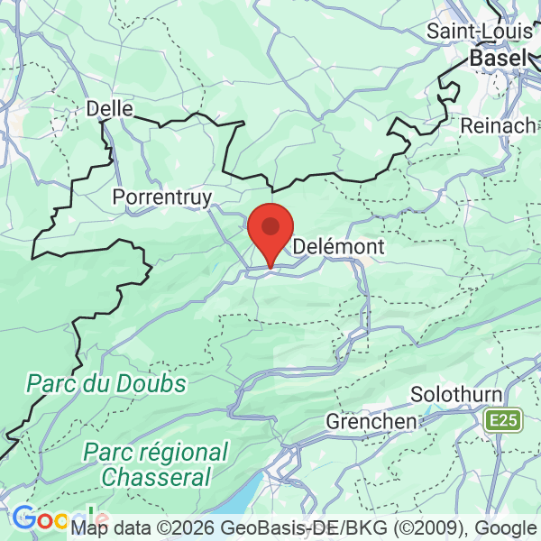 Prévisualisation de la carte