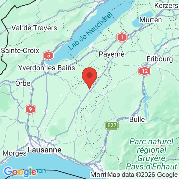 Prévisualisation de la carte
