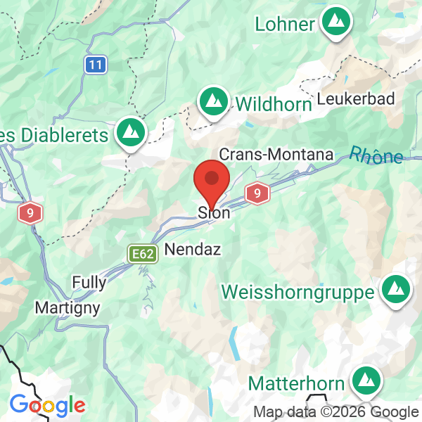 Prévisualisation de la carte