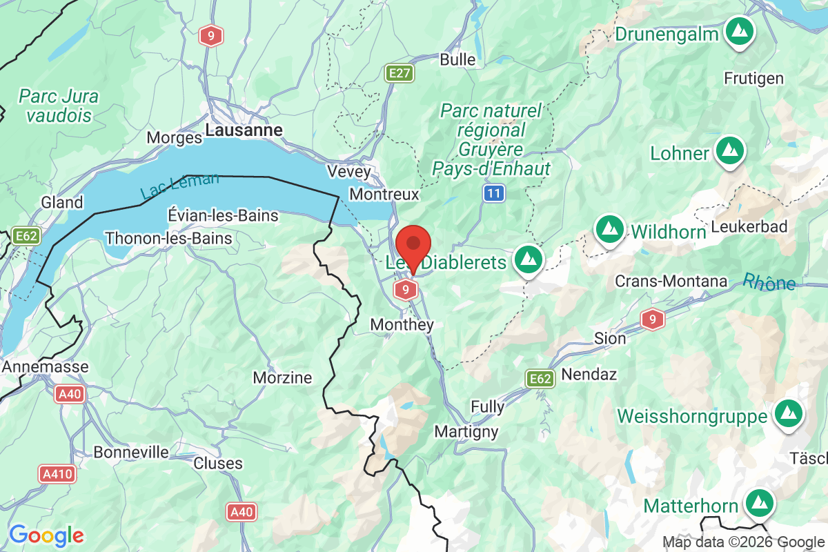 Prévisualisation de la carte