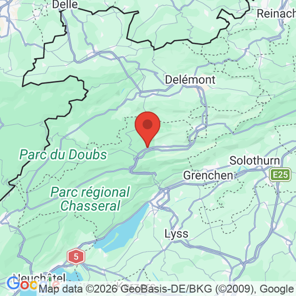 Prévisualisation de la carte