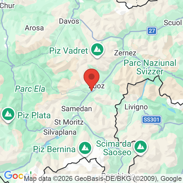 Prévisualisation de la carte